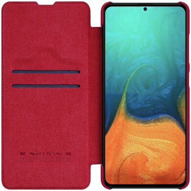 Чехол-книжка NILLKIN Qin Series для Samsung Galaxy A71 (A715) - Red