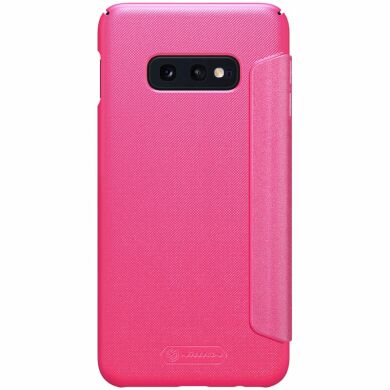Чехол-книжка NILLKIN Sparkle Series для Samsung Galaxy S10e (G970) - Rose