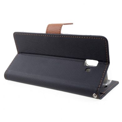 Чохол-книжка ROAR KOREA Cloth Texture для Samsung Galaxy J6+ (J610), Black