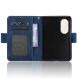 Чехол-книжка с карманами Deexe Wallet Stand (Pencil Slot) для Samsung Galaxy Fold 8 - Blue. Фото 3 из 6