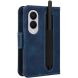 Чехол-книжка с карманами Deexe Wallet Stand (Pencil Slot) для Samsung Galaxy Fold 8 - Blue. Фото 6 из 6