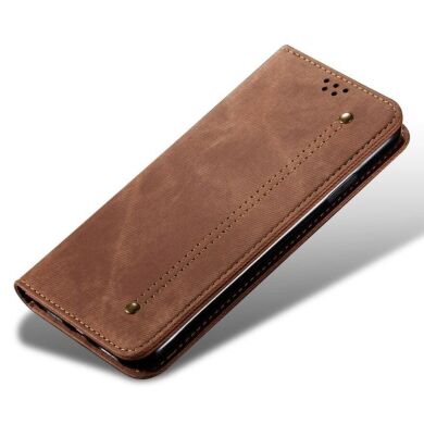 Чехол-книжка UniCase Jeans Wallet для Samsung Galaxy A06 (A065) - Coffee