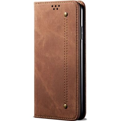 Чехол-книжка UniCase Jeans Wallet для Samsung Galaxy S24 - Coffee