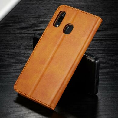 Чохол LC.IMEEKE Wallet Case для Samsung Galaxy A40 (А405) - Brown