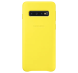 Чехол Leather Cover для Samsung Galaxy S10 (G973) EF-VG973LYEGRU - Yellow. Фото 1 из 4