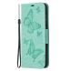 Чехол UniCase Butterfly Pattern для Samsung Galaxy A52 (A525) / A52s (A528) - Green. Фото 2 из 9