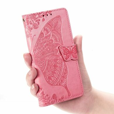 Чохол UniCase Butterfly Pattern для Samsung Galaxy M31 (M315) - Pink