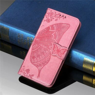Чохол UniCase Butterfly Pattern для Samsung Galaxy M31 (M315) - Pink