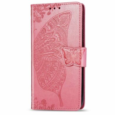 Чехол UniCase Butterfly Pattern для Samsung Galaxy M31 (M315) - Pink