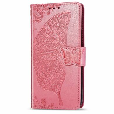 Чохол UniCase Butterfly Pattern для Samsung Galaxy M31 (M315) - Pink