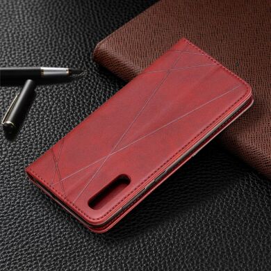 Чехол UniCase Geometric Pattern для Samsung Galaxy A50 (A505) / A30s (A307) / A50s - Red