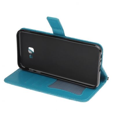 Чехол UniCase Leaf Wallet для Samsung Galaxy J4+ (J415) - Light Blue