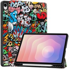 Чехол UniCase Soft Life Style для Samsung Galaxy Tab S11 (X730/X736) - Graffiti