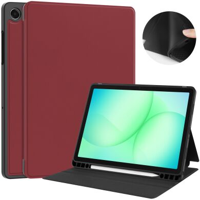 Чехол UniCase Stand Cover для Samsung Galaxy Tab A11 Plus (X230/236) - Wine Red
