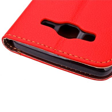 Чехол Deexe Leaf Buckle для Samsung Galaxy J7 (J700) / J7 Neo (J701) - Red