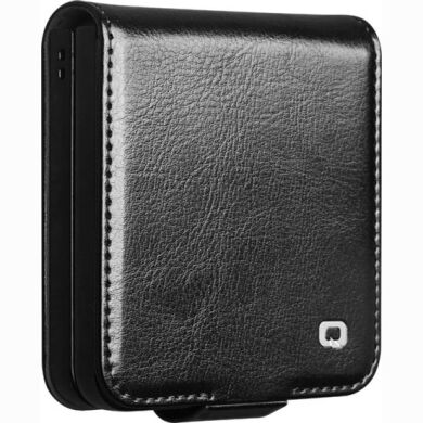 Кожаный чехол QIALINO Classic Case (FF) для Samsung Galaxy Flip 8 - Black