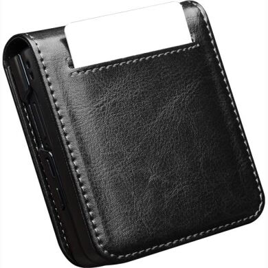 Кожаный чехол QIALINO Classic Case (FF) для Samsung Galaxy Flip 8 - Black