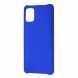 Пластиковый чехол Deexe Hard Shell для Samsung Galaxy A31 (A315) - Dark Blue. Фото 2 из 5