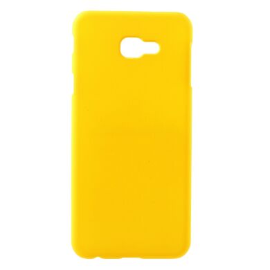 Пластиковый чехол Deexe Hard Shell для Samsung Galaxy J4+ (J415) - Yellow