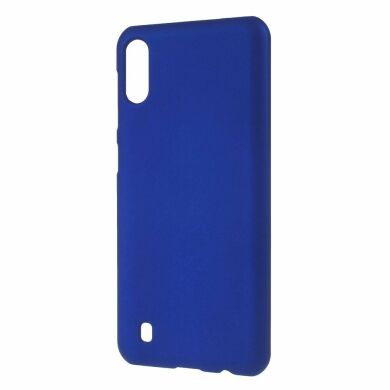 Пластиковый чехол Deexe Hard Shell для Samsung Galaxy M10 (M105) - Dark Blue