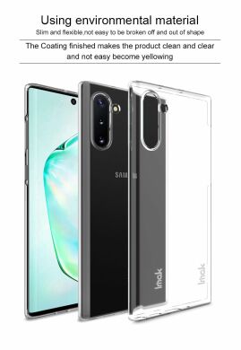Пластиковий чохол IMAK Crystal для Samsung Galaxy Note 10 (N970) - Transparent