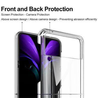 Пластиковый чехол IMAK Crystal II Pro (FF) для Samsung Galaxy Flip 3 - Transparent