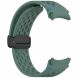 Ремешок Deexe Astra Strap для Samsung Galaxy Watch 4 / 4 Classic / 5 / 5 Pro / 6 / 6 Classic / 7 / FE - Olive Green. Фото 3 из 7