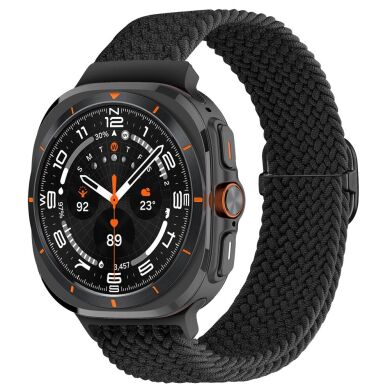 Ремешок Deexe Braided Strap для Samsung Galaxy Watch Ultra (47mm) - Black