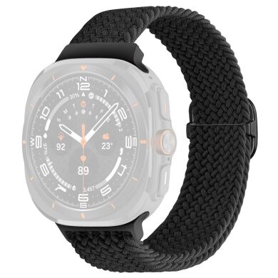 Ремешок Deexe Braided Strap для Samsung Galaxy Watch Ultra (47mm) - Black