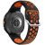 Ремінець Deexe Dual Color для Samsung Galaxy Watch 8 (40/44mm) / 8 Classic - Black / Orange