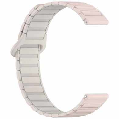 Ремешок Deexe Flexible Fit для часов с шириной крепления 20 мм - Pink / Starlight