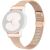 Ремінець Deexe Milanese Bracelet для Samsung Galaxy Watch 4 / 4 Classic / 5 / 5 Pro / 6 / 6 Classic / 7 / FE - Rose Gold