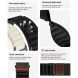 Ремешок Deexe Nylon Leather для часов с шириной крепления 22 мм - Indigo. Фото 4 из 7