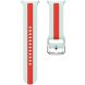 Ремешок Deexe Sport Strap для Samsung Galaxy Watch 8 (40/44mm) / 8 Classic - Mint Green / Red. Фото 5 из 6