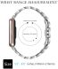 Ремешок Deexe Stainless Steel Strap для Samsung Galaxy Fit 3 - Silver. Фото 6 из 6