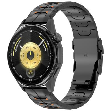 Ремешок для часов UniCase Titan Pro для часов с шириной крепления 22мм - Black / Orange