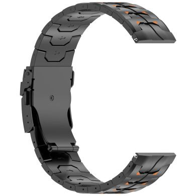Ремешок для часов UniCase Titan Pro для часов с шириной крепления 22мм - Black / Orange