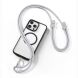 Ремешок для смартфона Deexe Plaz Series - Grey. Фото 2 из 13