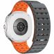 Ремешок Reframe Sport Band для Samsung Galaxy Watch 8 (40/44mm) / 8 Classic - Grey / Orange. Фото 1 из 4