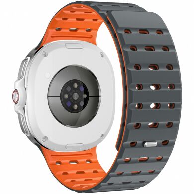 Ремешок Reframe Sport Band для Samsung Galaxy Watch 8 (40/44mm) / 8 Classic - Grey / Orange