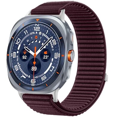 Ремінець Reframe Weave Loop для Samsung Galaxy Watch Ultra (47mm) / Ultra (2025) - Wine Red