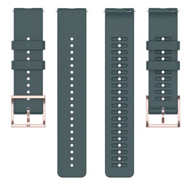 Ремешок UniCase Dot Pattern для Samsung Galaxy Watch 3 (41mm) - Dark Green
