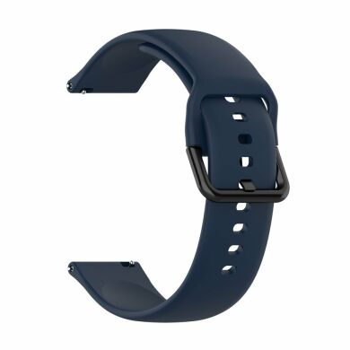 Ремінець UniCase Silicone Strap для Samsung Watch Active / Active 2 40mm / Active 2 44mm - Dark Blue