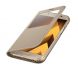 Чохол-книжка S View Standing Cover для Samsung Galaxy A5 2017 (A520) EF-CA520PFEGRU - Gold