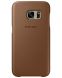 Чехол Leather Cover для Samsung Galaxy S7 (G930) EF-VG930LDEGRU - Brown. Фото 2 из 6