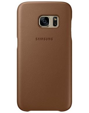 Чохол Leather Cover для Samsung Galaxy S7 (G930) EF-VG930LDEGRU - Brown