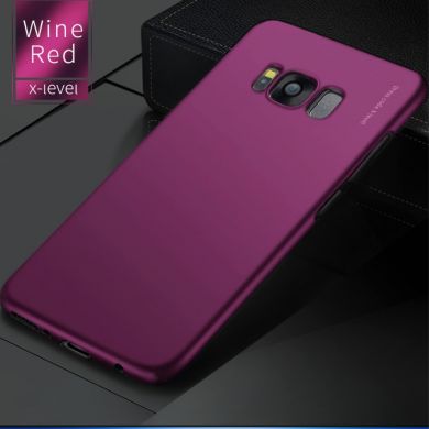 Пластиковий чохол X-LEVEL Slim для Samsung Galaxy S8 (G950) - Wine Red