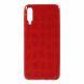 Силиконовый чехол Deexe 3D Diamond Texture для Samsung Galaxy A70 (A705) - Red. Фото 1 из 3