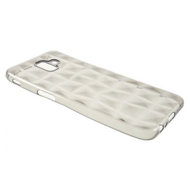 Силіконовий чохол Deexe 3D Diamond Texture для Samsung Galaxy J6+ (J610) - Grey