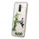 Силіконовий чохол UniCase 3D Diamond Pattern для Samsung Galaxy A6+ 2018 (A605), Panda with Bamboo
